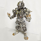 Hombre Lobo Metal 3D 2300 piezas
