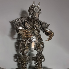 Hombre Lobo Metal 3D 2300 piezas