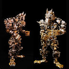 Hombre Lobo Metal 3D 2300 piezas