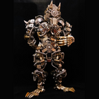 Hombre Lobo Metal 3D 2300 piezas