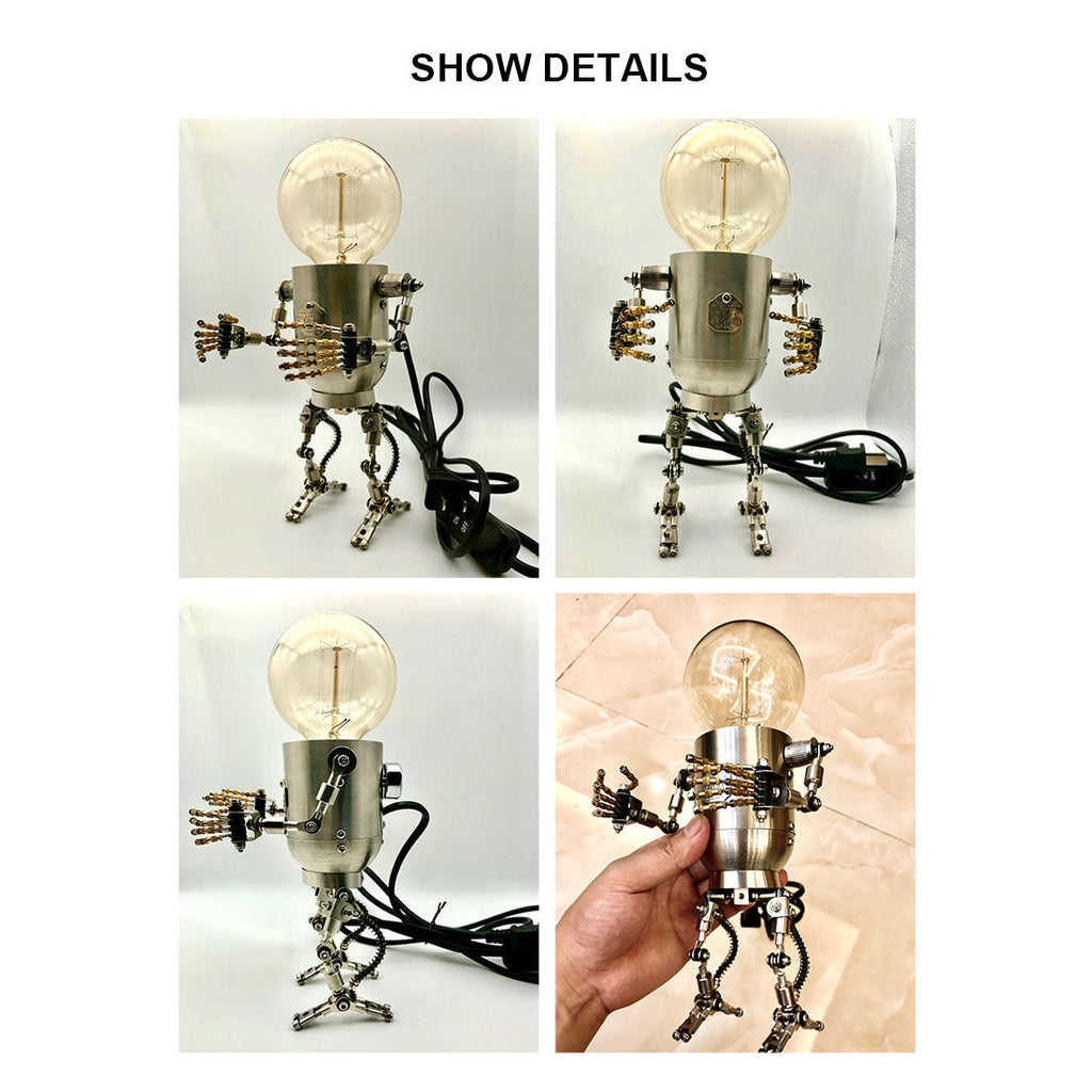 Robot Mr. Gort con Luz Metal 3D 250 piezas
