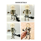 Robot Mr. Gort con Luz Metal 3D 250 piezas