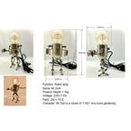 Robot Mr. Gort con Luz Metal 3D 250 piezas