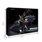 Tiranosaurio Rex Acero Inoxidable 3D 318 piezas