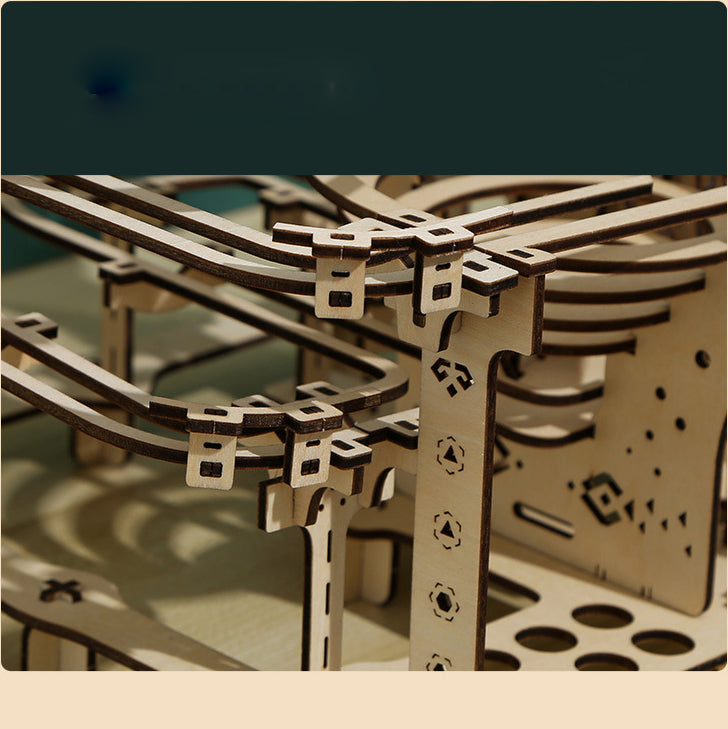 Circuito de Canicas Madera 3D 335 piezas