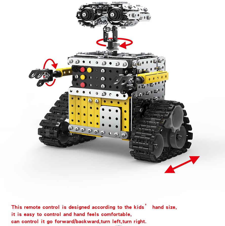 Robot RC Metal 3D 780 piezas