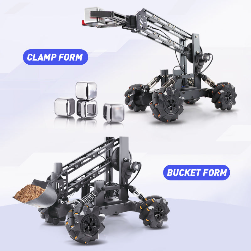 Vehículo Construcción RC 4x4 Aleación 3D