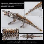 Cocodrilo Metal 3D 1500 piezas