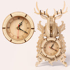 Alce Reloj Despertador Metal 3D