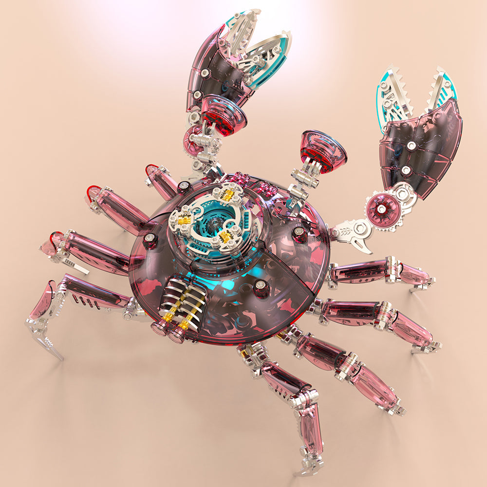 Cangrejo Mecánico Metal 3D