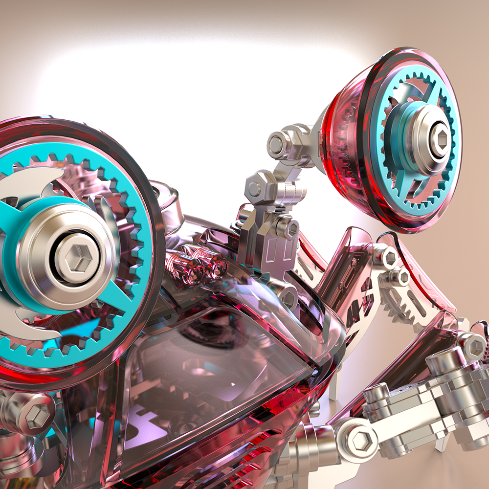Cangrejo Mecánico Metal 3D