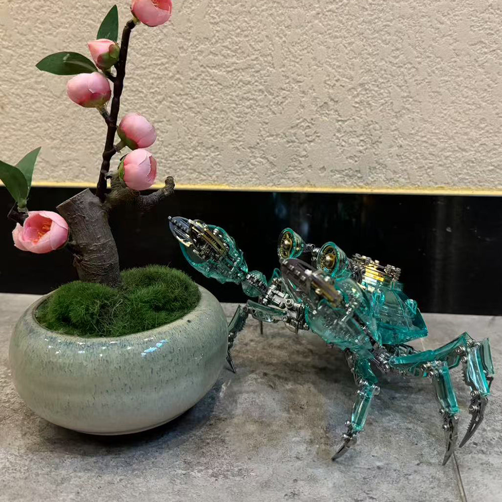Cangrejo Mecánico Metal 3D