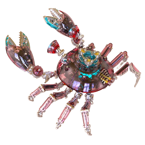 Cangrejo Mecánico Metal 3D