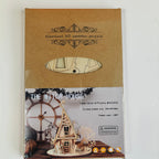 Casa Fantasma Halloween Madera 3D