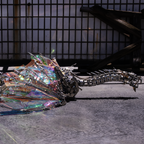 Dragón Mecánico Grande Metal 3D Criatura Mítica