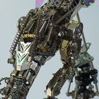 Dragón Mecánico Grande Metal 3D Criatura Mítica