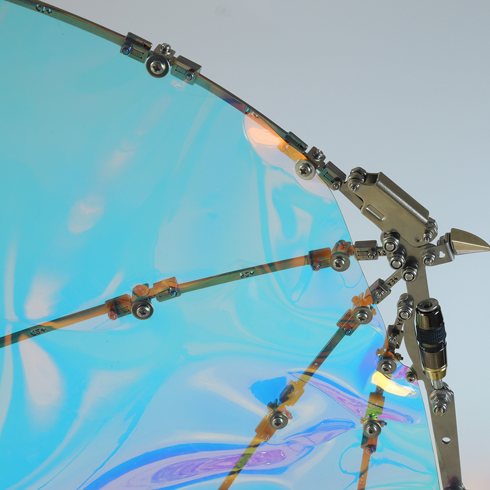 Dragón Mecánico Grande Metal 3D Criatura Mítica