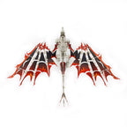 Dragón de Fuego Mecánico Metal 3D