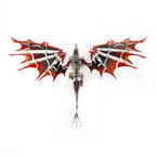 Dragón de Fuego Mecánico Metal 3D