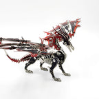 Dragón de Fuego Mecánico Metal 3D