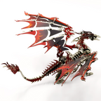 Dragón de Fuego Mecánico Metal 3D