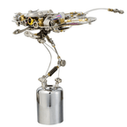 Manta Raya Mecánica Metal 3D Serie Océano