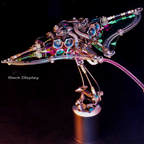 Manta Raya Mecánica Metal 3D Serie Océano
