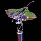 Manta Raya Mecánica Metal 3D Serie Océano