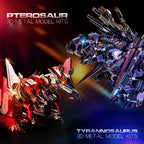Pterosaurio Mecánico Metal 3D