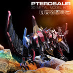 Pterosaurio Mecánico Metal 3D