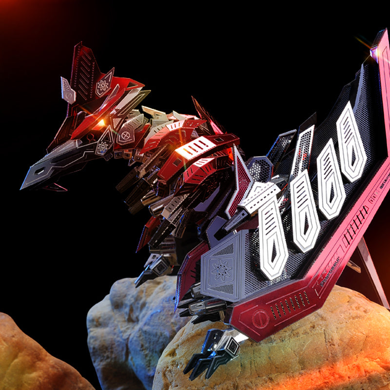 Pterosaurio Mecánico Metal 3D