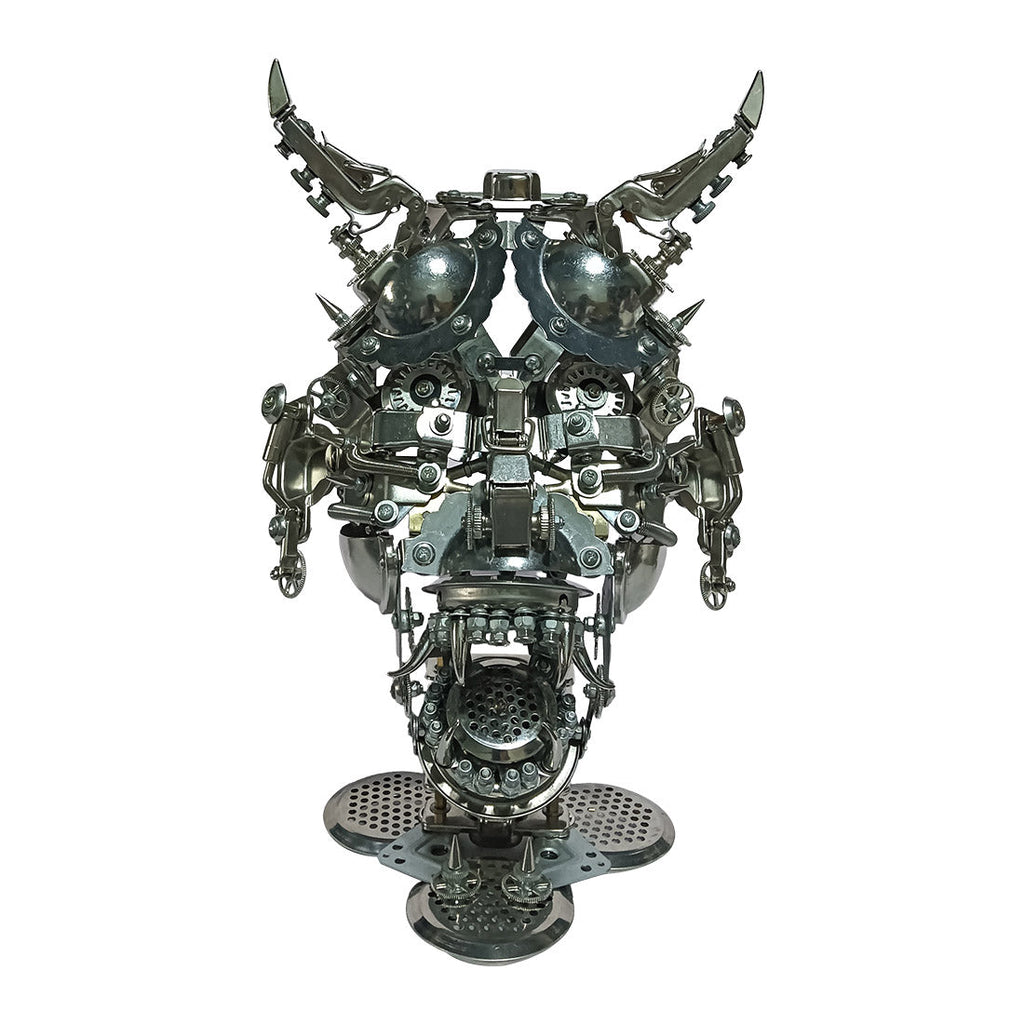 Máscara Cabeza de Toro Metal 3D Halloween