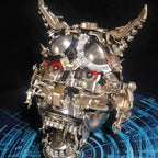 Máscara Cabeza de Toro Metal 3D Halloween