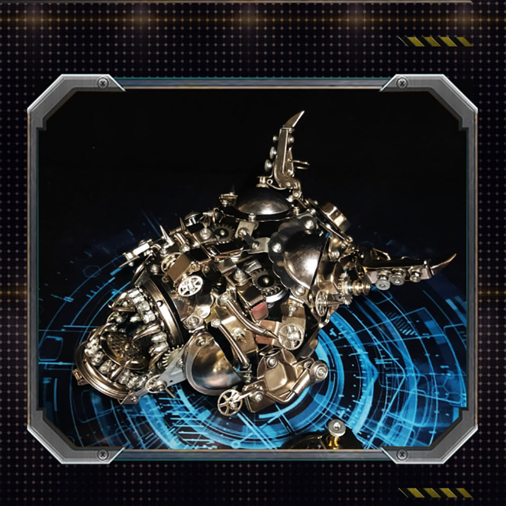 Máscara Cabeza de Toro Metal 3D Halloween