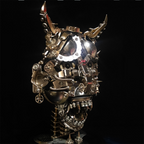 Máscara Cabeza de Toro Metal 3D Halloween