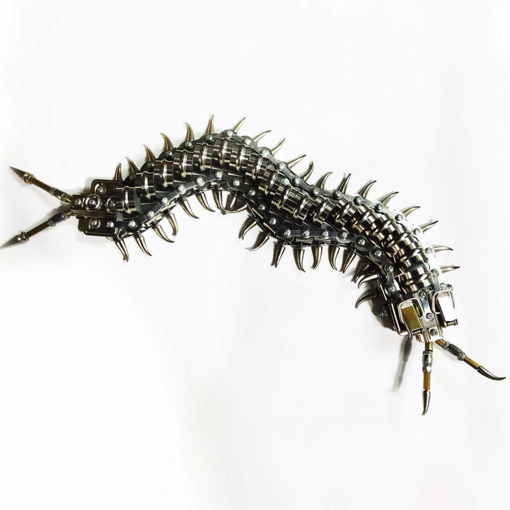 Ciempiés Metal 3D