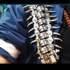 Ciempiés Metal 3D