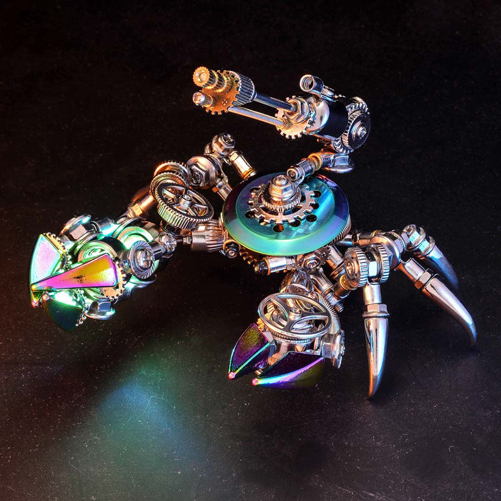 Cangrejo Metal 3D Serie Océano