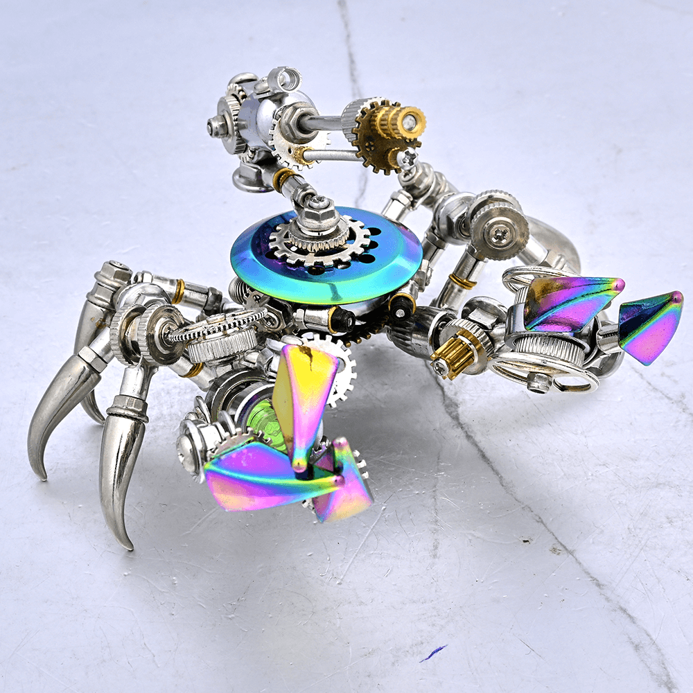 Cangrejo Metal 3D Serie Océano