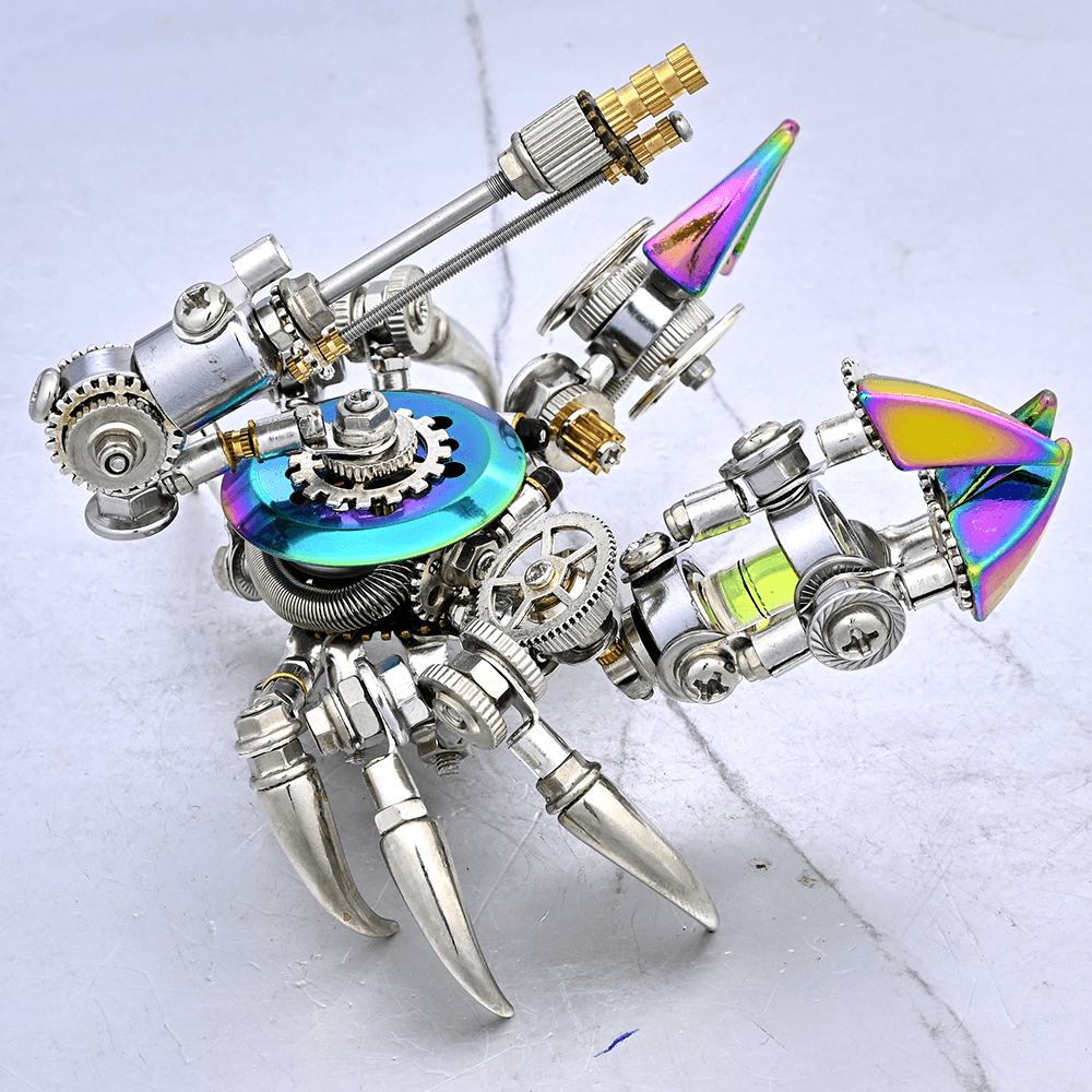 Cangrejo Metal 3D Serie Océano