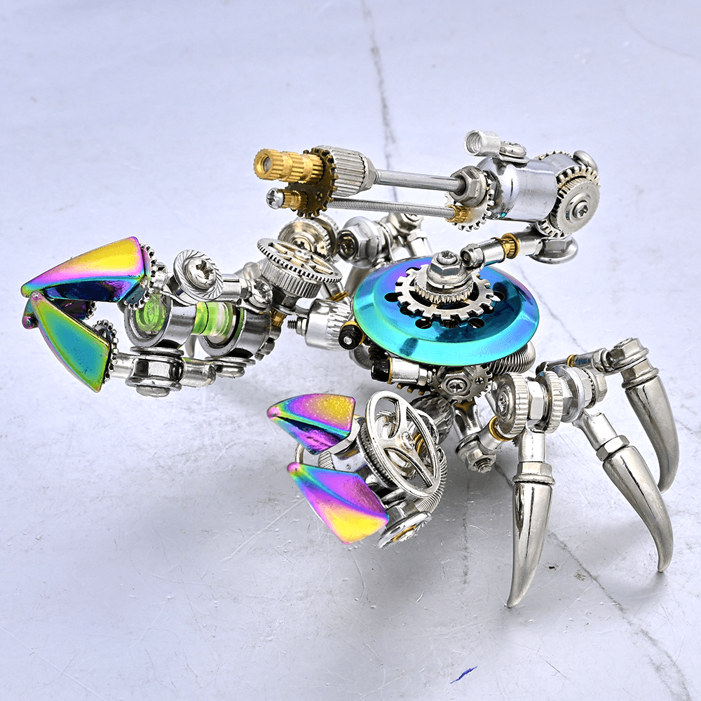 Cangrejo Metal 3D Serie Océano