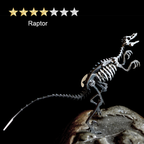 Pack 10 Dinosaurios Cretácicos Metal 3D
