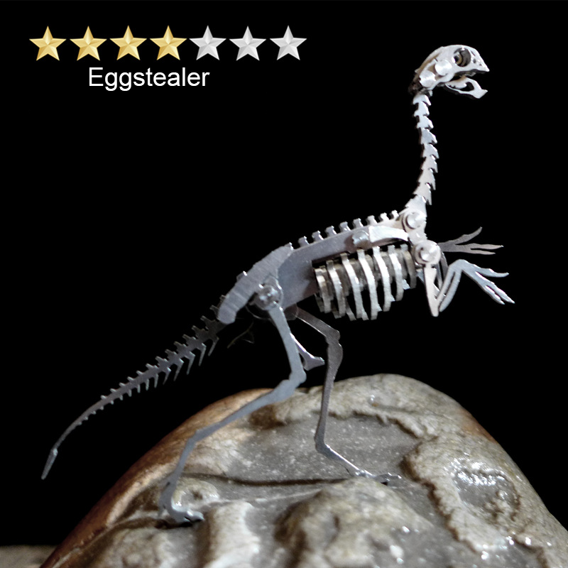 Pack 10 Dinosaurios Cretácicos Metal 3D