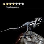 Pack 10 Dinosaurios Cretácicos Metal 3D