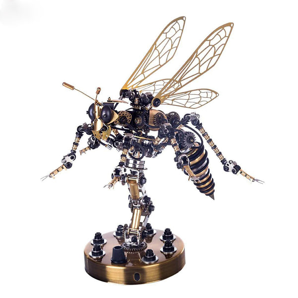 Avispa Mecánica Metal 3D