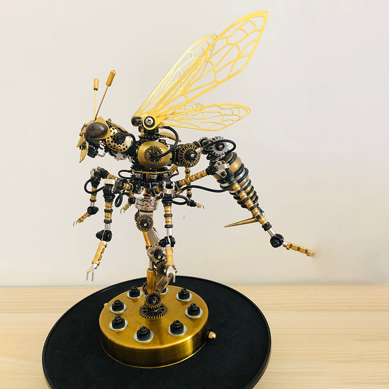 Avispa Mecánica Metal 3D