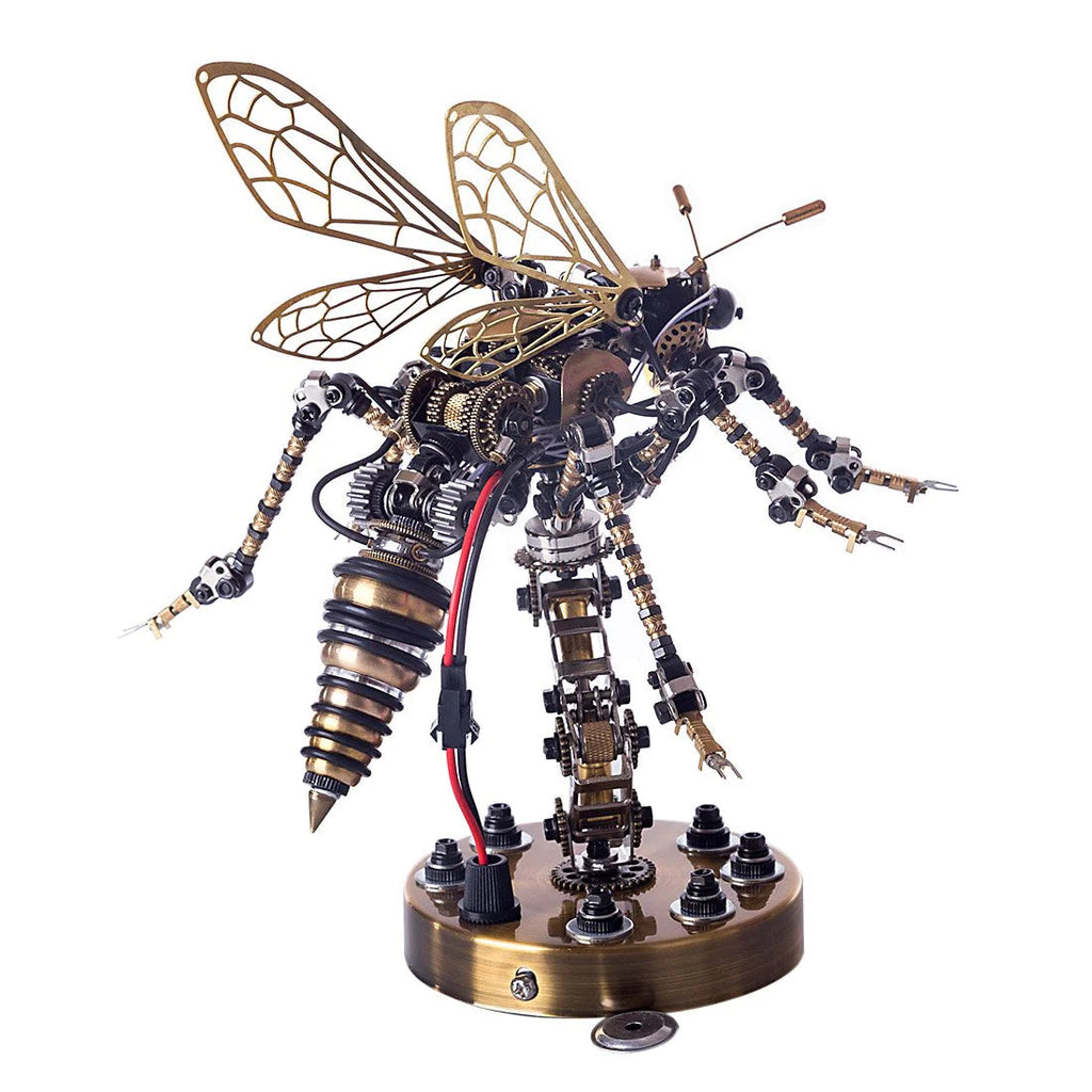 Avispa Mecánica Metal 3D
