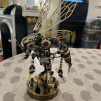 Avispa Mecánica Metal 3D