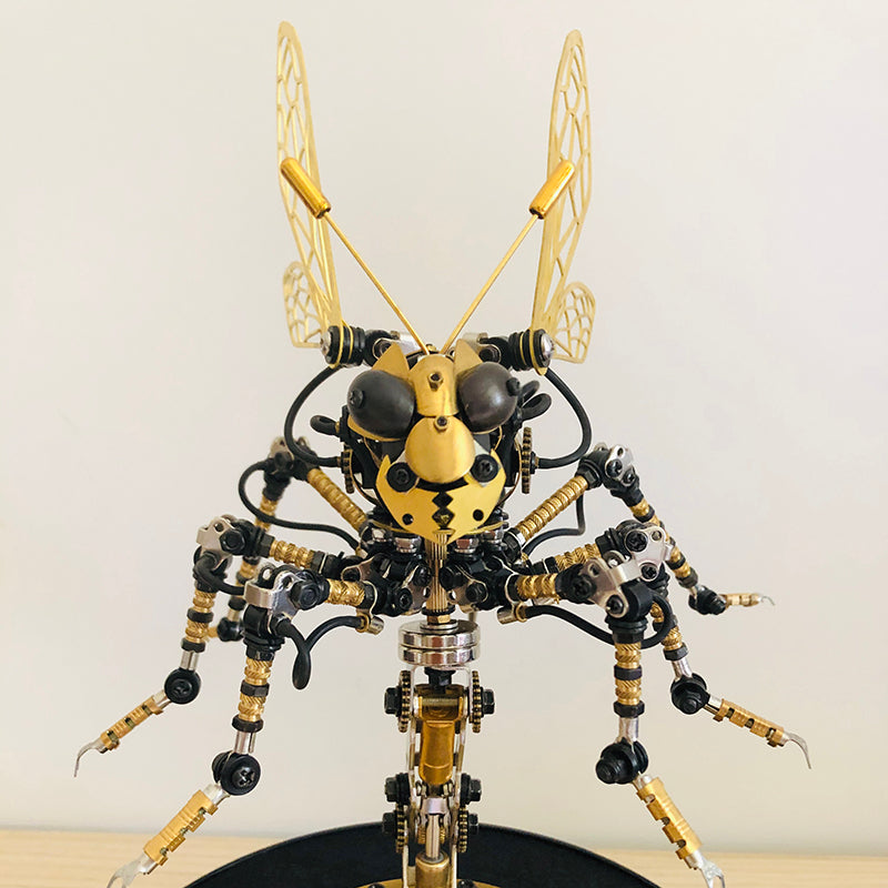 Avispa Mecánica Metal 3D