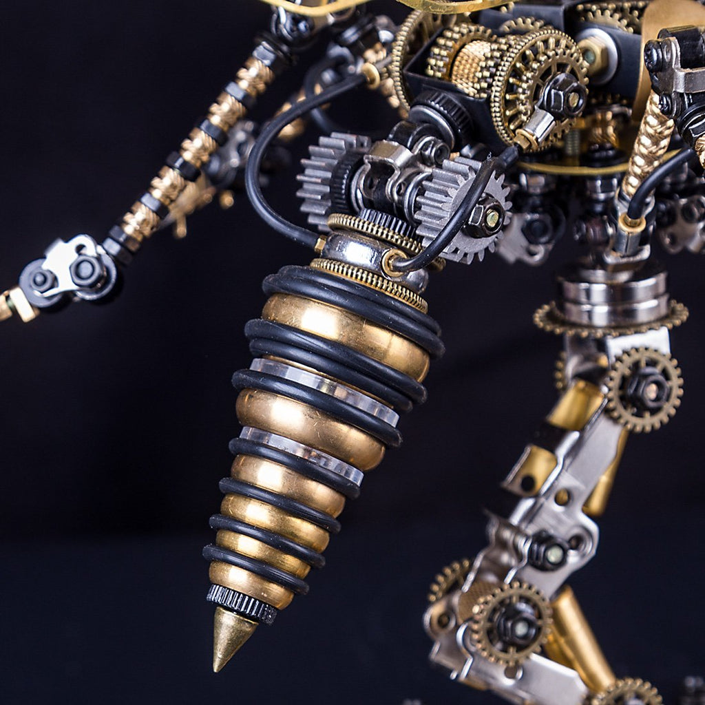 Avispa Mecánica Metal 3D